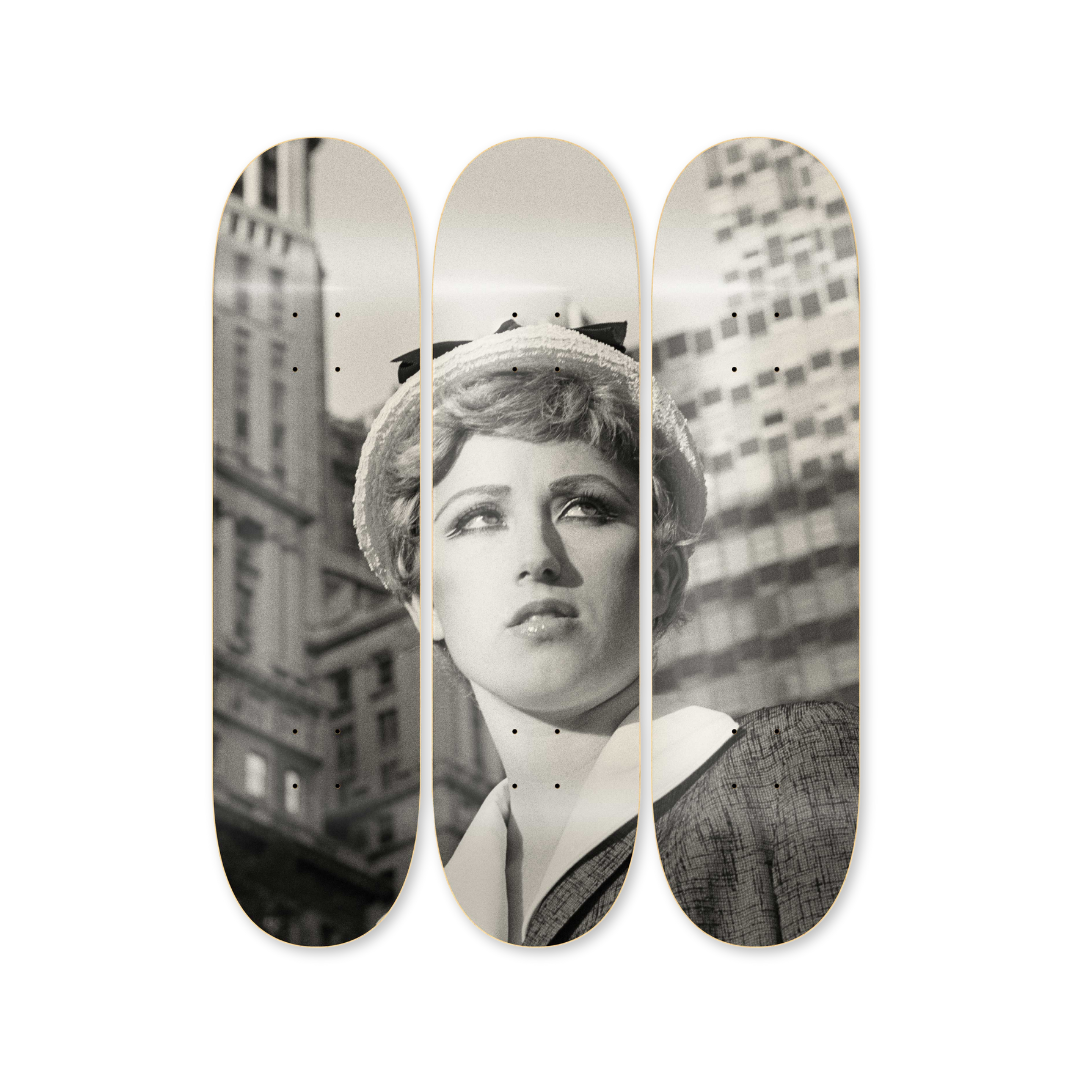 Cindy Sherman untitled film still 21 hand signed 1978 bottom triptych by THE SKATEROOM exclusive art edition