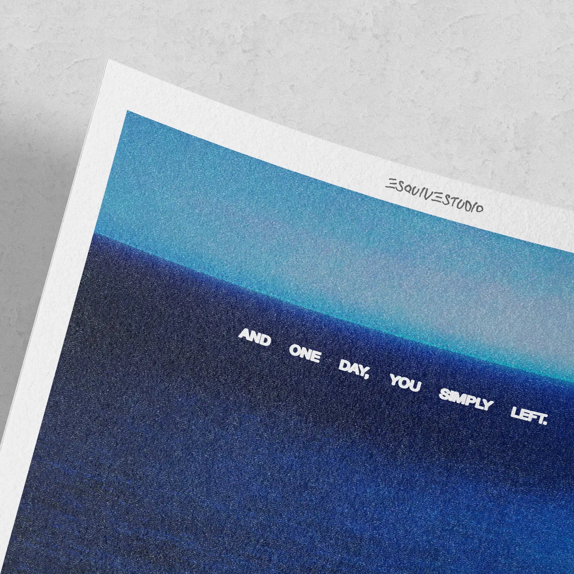 Gone in the Wind, Empty Space Next to Me