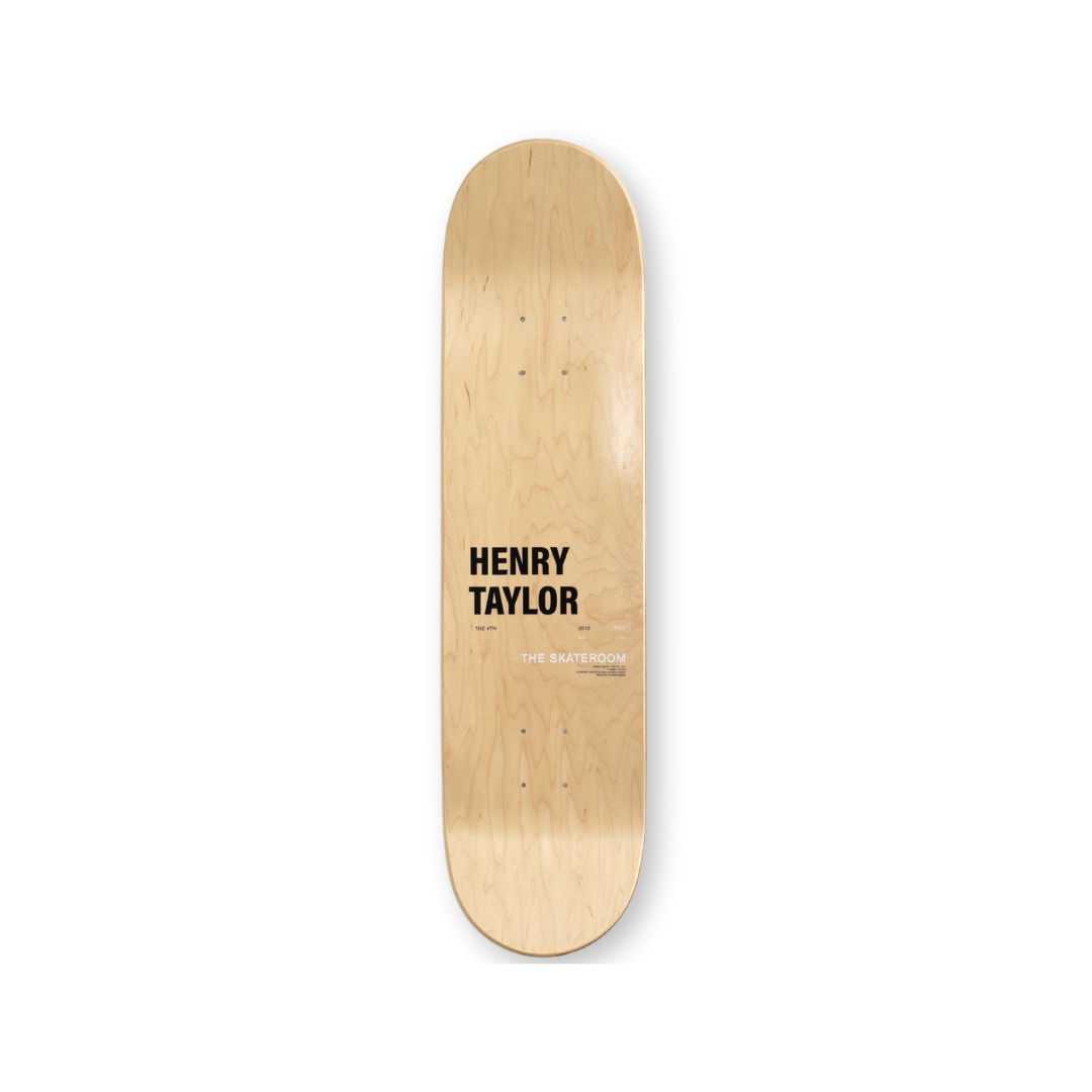 Henry Taylor the 4th solo deck top by THE SKATEROOM art painting