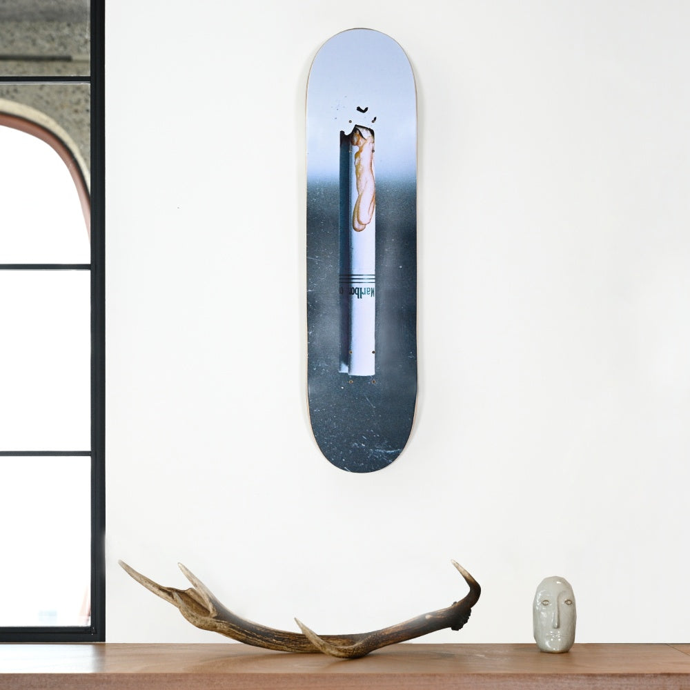 john yuyi skate wall art in modern interior design apartment