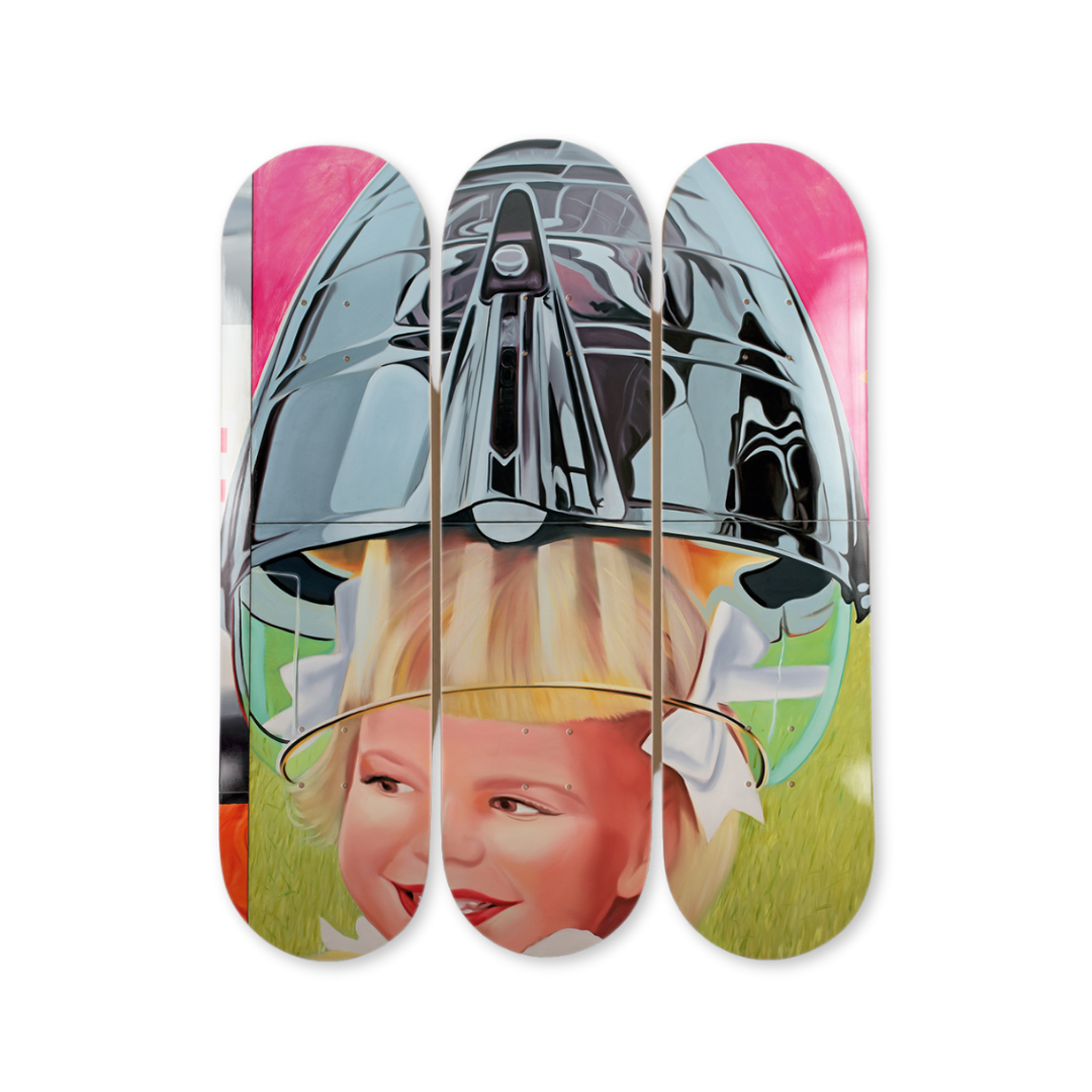 James rosenquist F-111 triptych A girl art original by THE SKATEROOM collection bottom
