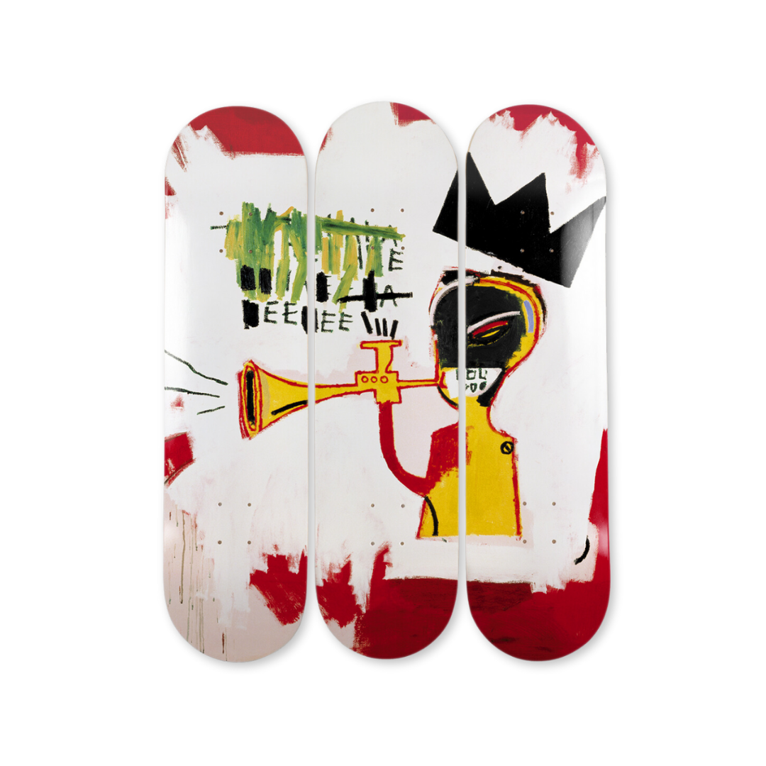 絵画 THE SKATEROOM x JEAN-MICHEL BASQUIAT MoMa Exclusive: Skateroom X Jean-Michel Basquiat Collectible