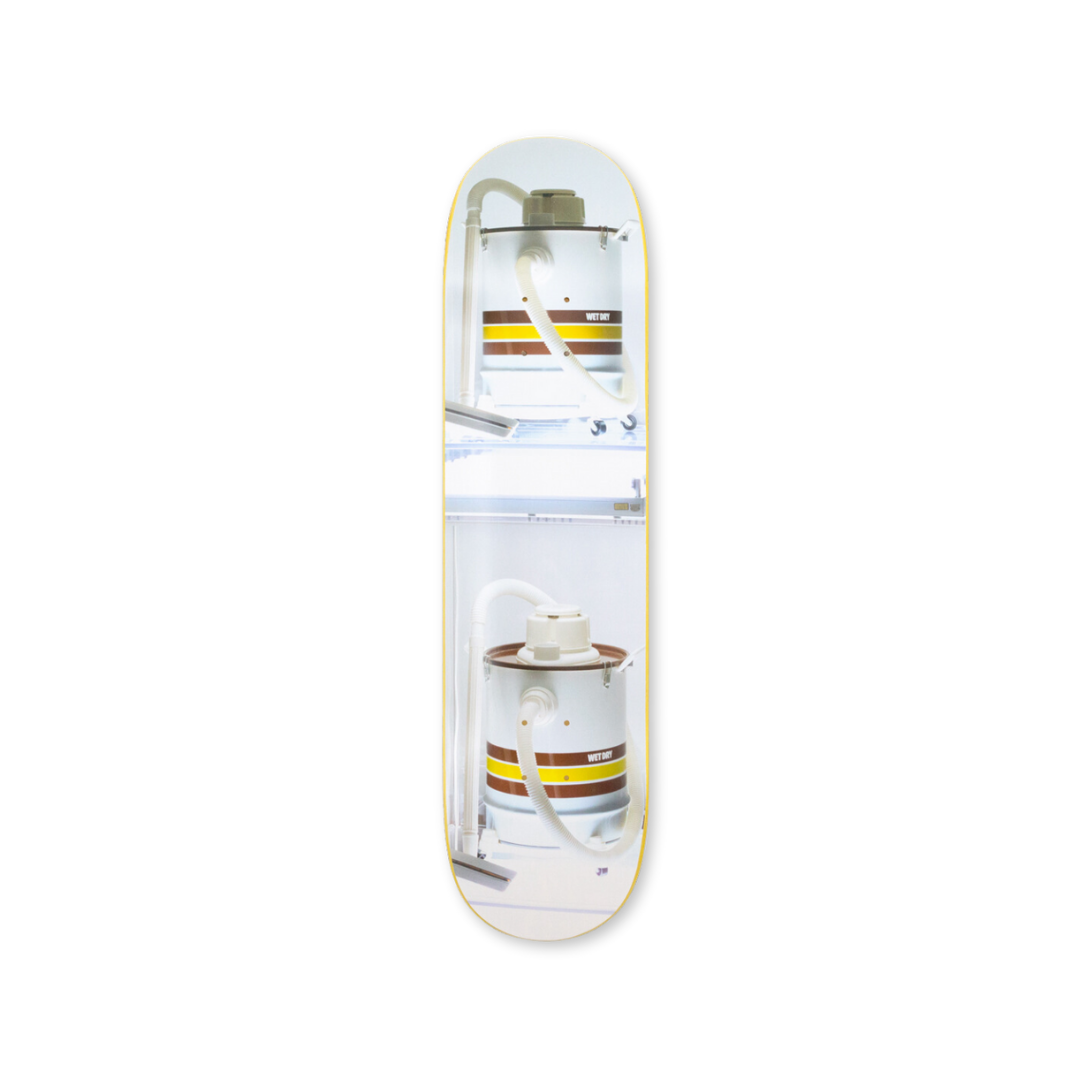 Jeff Koons' New Shelton Wet/Dry 10 Gallon Doubledecker Skateboard skateboard art by the skateroom