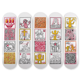 Keith Haring's One man show skateboard art by the skateroom