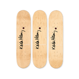 Keith Haring's Untitled (centipede) skateboard art by the skateroom