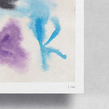 Beni Bischof What The Fuck print by The Skateroom, unframed with straight corners, detail view on grey background