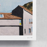 Holy (Angel) giclée print by Sangho Noh, unframed with straight corners, detail view on white background