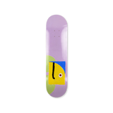 Mark Gonzales Untitled C lavender skateboard art by the skateroom