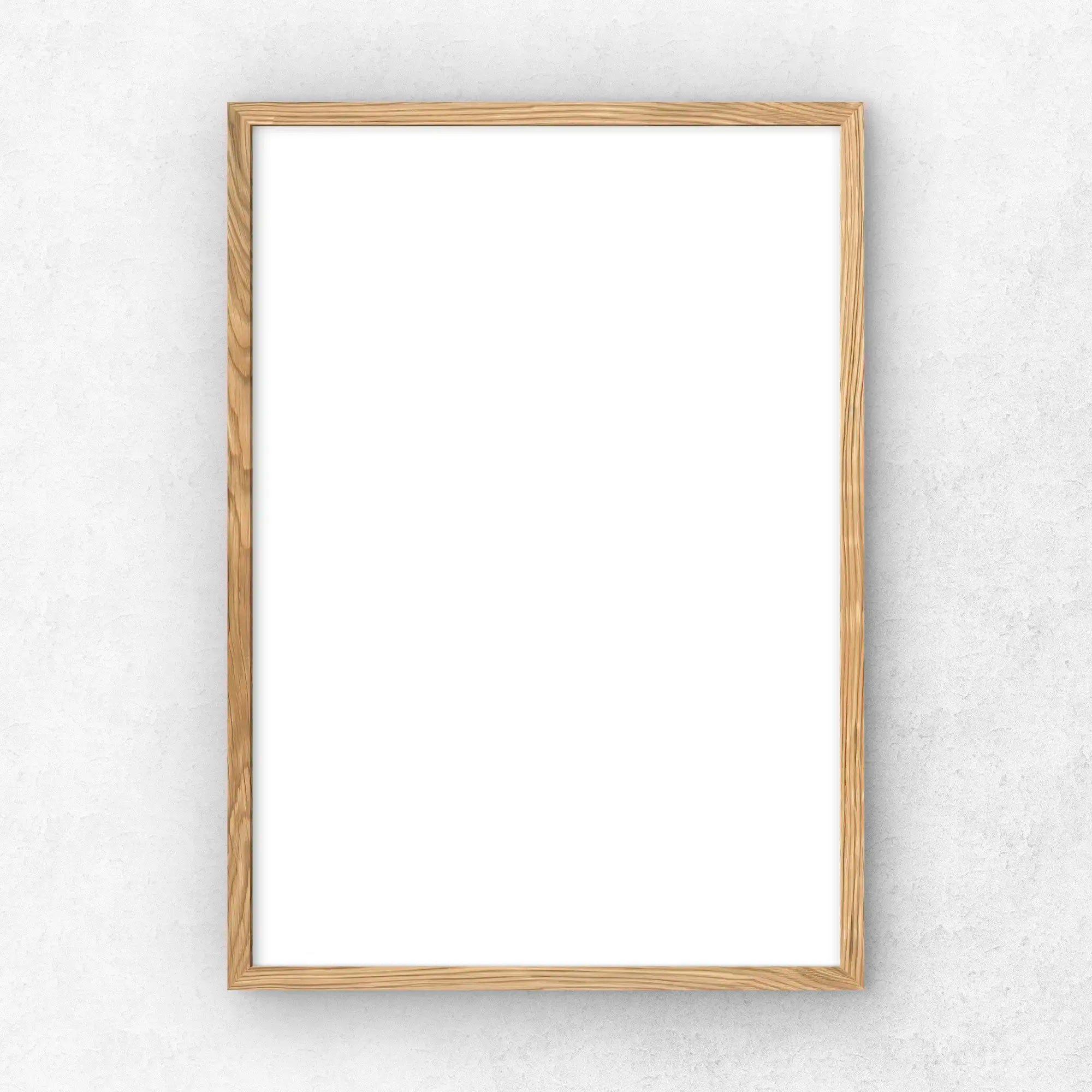 Slim Oak Frame with Acrylic Glass