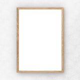 Slim Oak Frame with Acrylic Glass