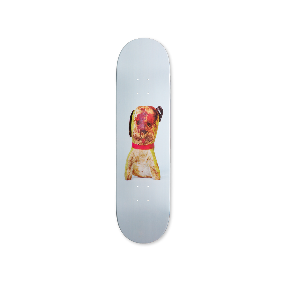 Paul McCarthy's Dog skateboard art by the skateroom