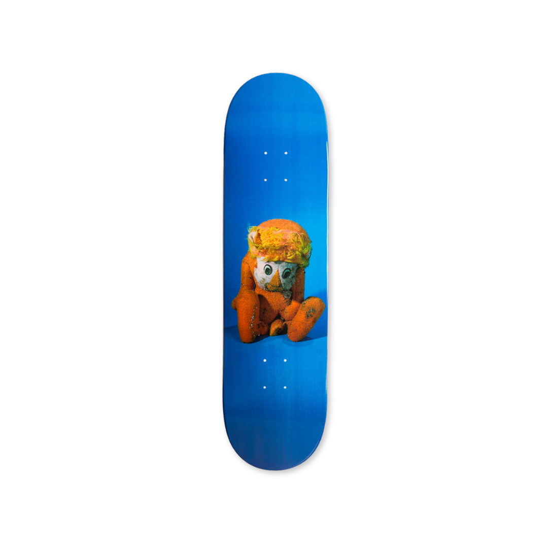 Paul McCarthy's Teddy skateboard art by the skateroom