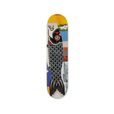 Robert Rauschenberg's Doubleluck skateboard art by the skateroom