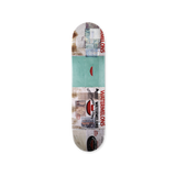 Robert Rauschenberg's Watermelon Medley skateboard art by the skateroom