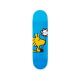 The Peanuts Global Artist Collective Solo by FriendsWithYou skateboard art by the skateroom