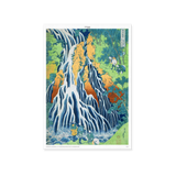 Kirifuri Waterfall at Kurokami Mountain in Shimotsuke - Print