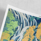 Kirifuri Waterfall at Kurokami Mountain in Shimotsuke - Print