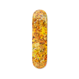 Vik Muniz's Eight Color Spectrum (yellow) skateboard art by the skateroom