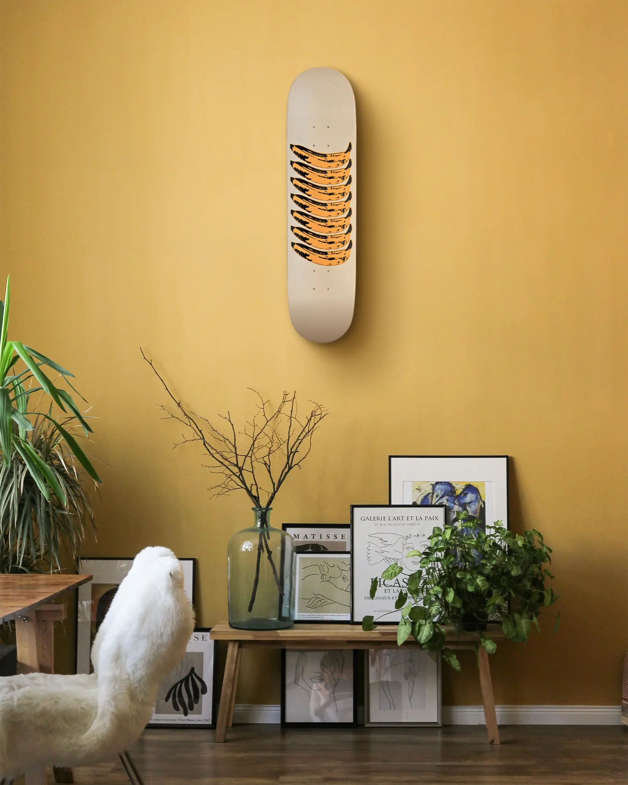 Andy Warhol | Bananas Skate Deck | THE SKATEROOM