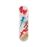 Beni Bischof What The Fuck limited edition art skateboard by The Skateroom, packshot on transparent background