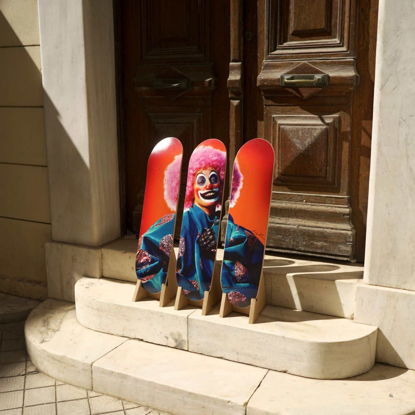 cindy sherman skate triptych