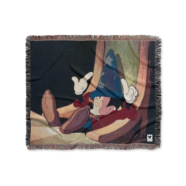 Fantasia Woven Blanket | Disney Art Throw by THE SKATEROOM