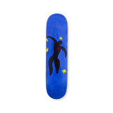 Henri Matisse 'Icare Plate 8 of Jazz' skateboard deck, featuring an iconic cut-out design in bold blue and black hues. Part of THE SKATEROOM's Classics collection.