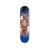 The Evil That Men Do artwork by Iron Maiden on a skate deck.
