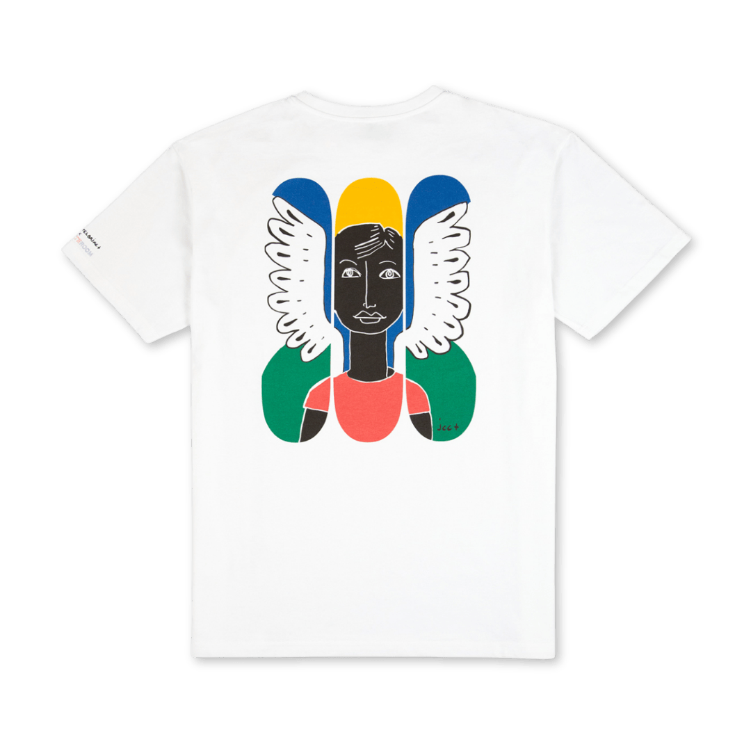 pack shot of jean-charles de castelbajac and the skateroom t-shirt