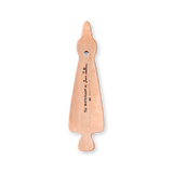 Jean Jullien Birdboard art skateboard by The Skateroom, top print packshot showing natural wood finish