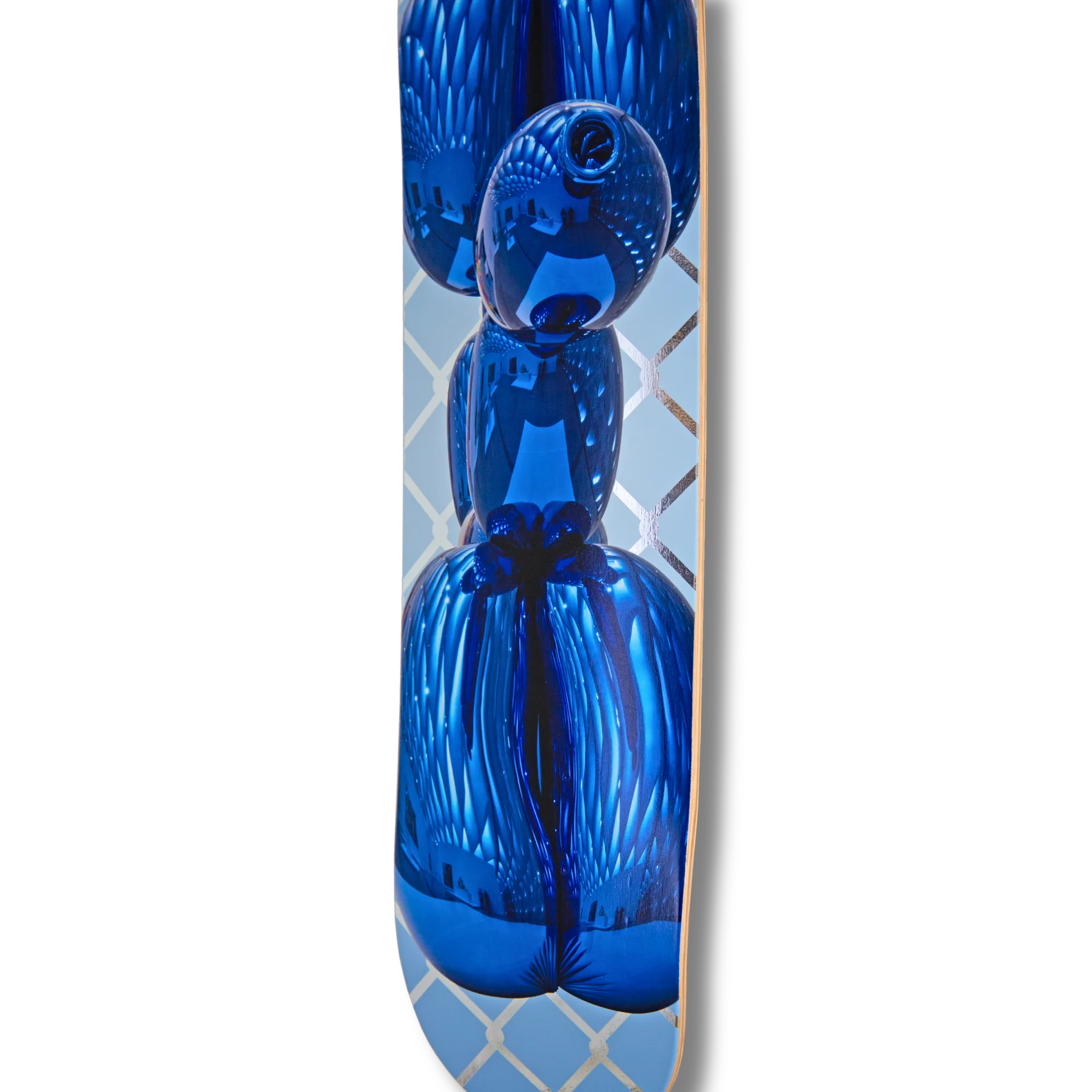 Blue Balloon Dog Skateboard