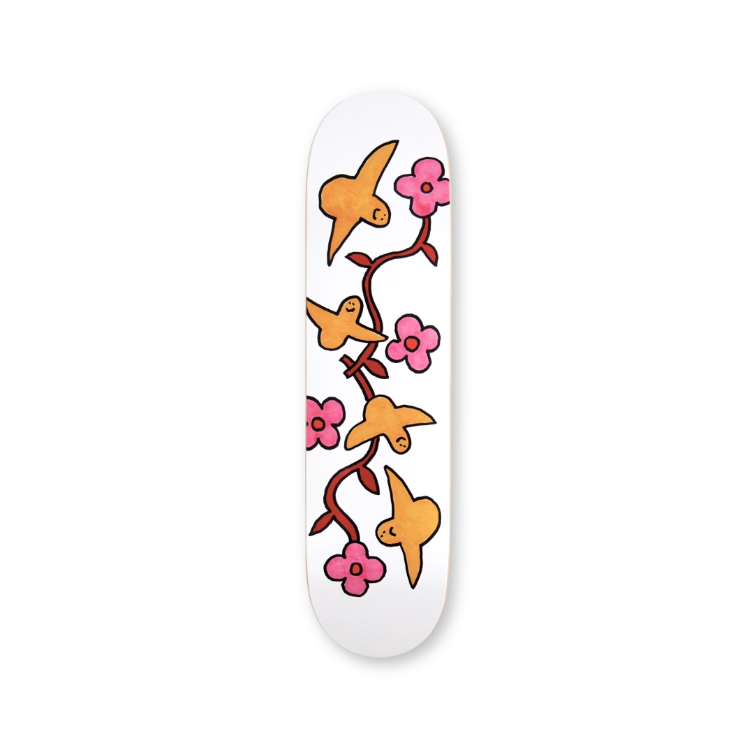 c*i様 Mark Gonzales SkateBoard Vision Mark Gonzales Gonz Reissue Skateboard Deck in Yellow