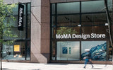 moma design store in new york with a raymond pettibon and the skateroom display