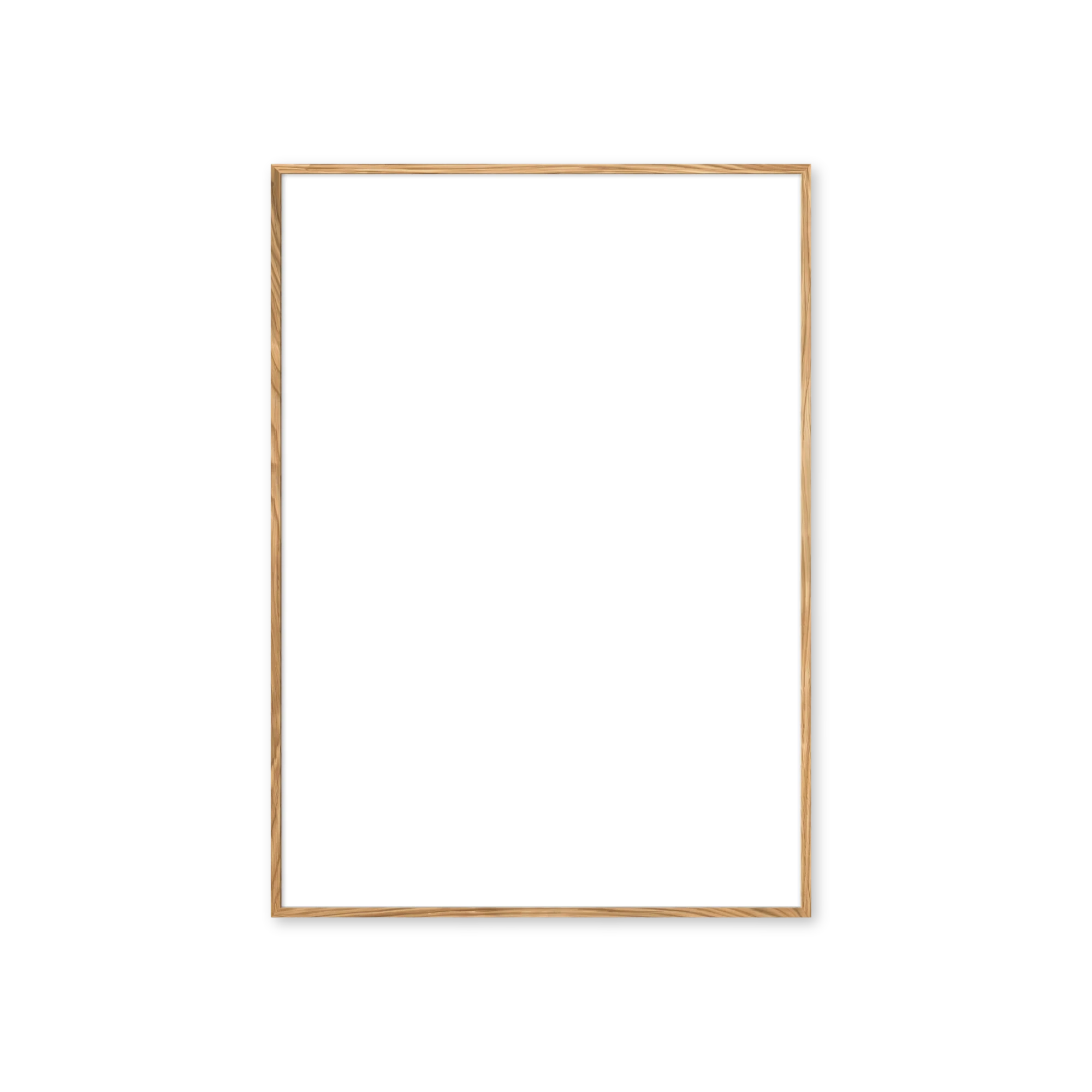 Minimalist Solid Oak Frame