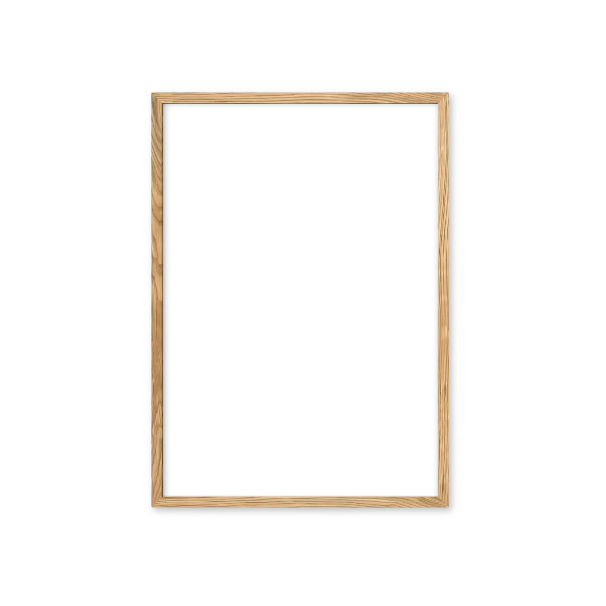 Minimalist Solid Oak Frame
