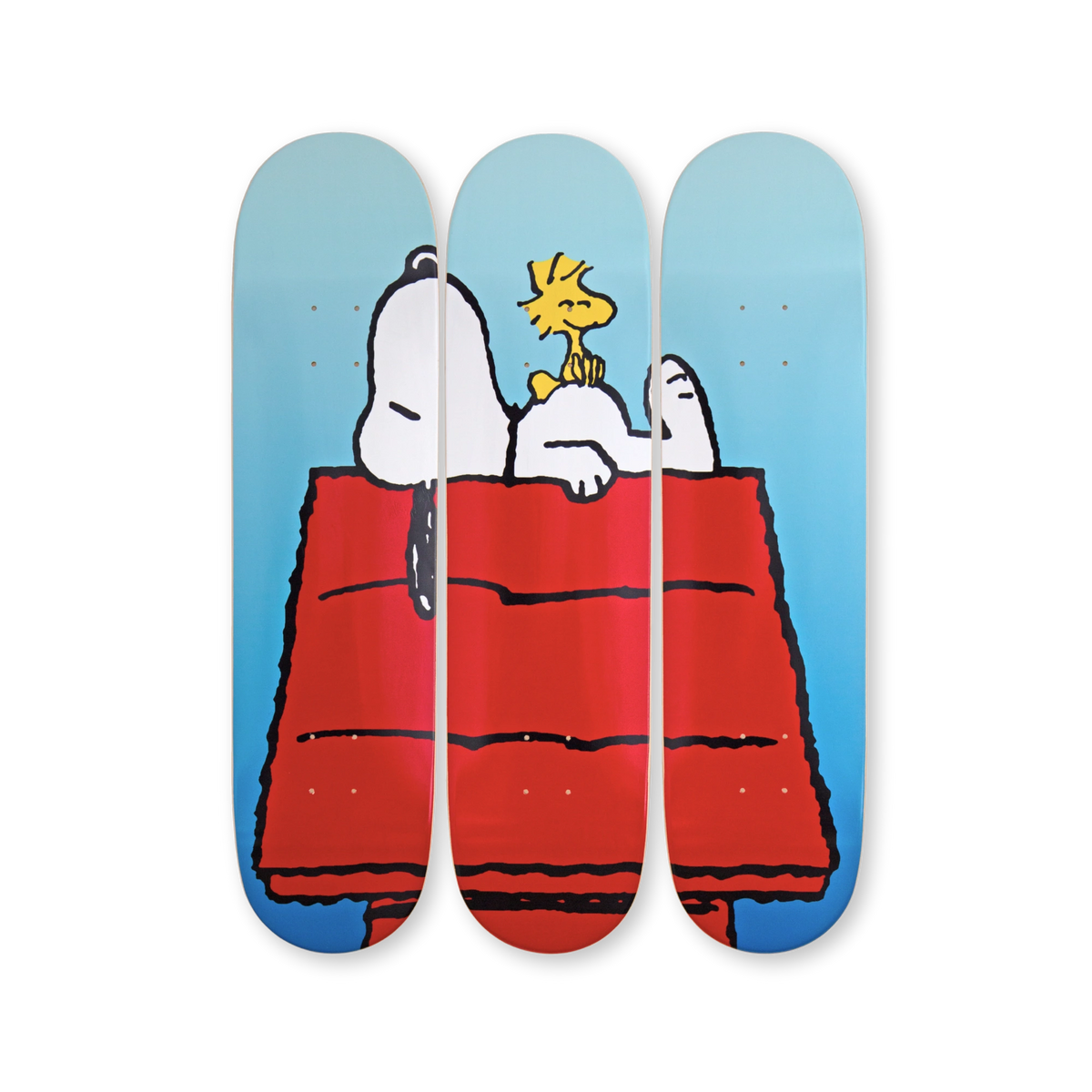 Daydreaming Peanuts Art | Triptych Skateboard Wall Set – THE SKATEROOM