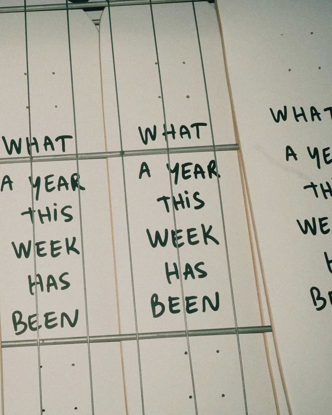 What A Year This Week Has Been (Original Artwork)