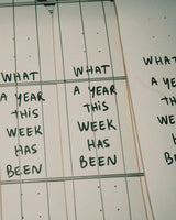 What A Year This Week Has Been (Original Artwork)