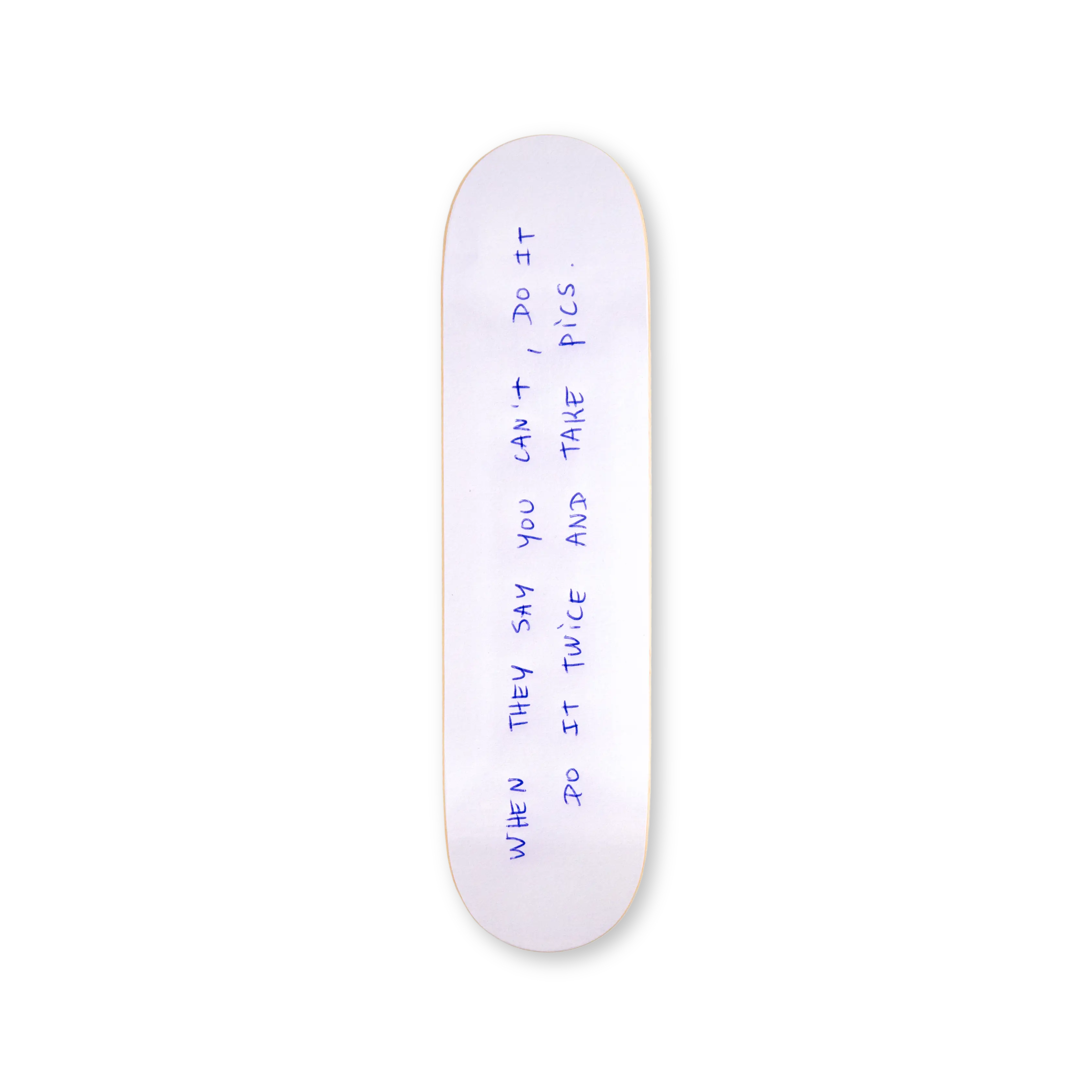 When They Say You Can't, Do It, Do It Twice And Take Pics