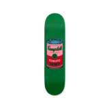 Andy Warhol Campbell's Soup Blood skateboard deck, featuring the iconic pop art soup can design. A collectible art piece perfect for fans of Warhol and contemporary skate culture.