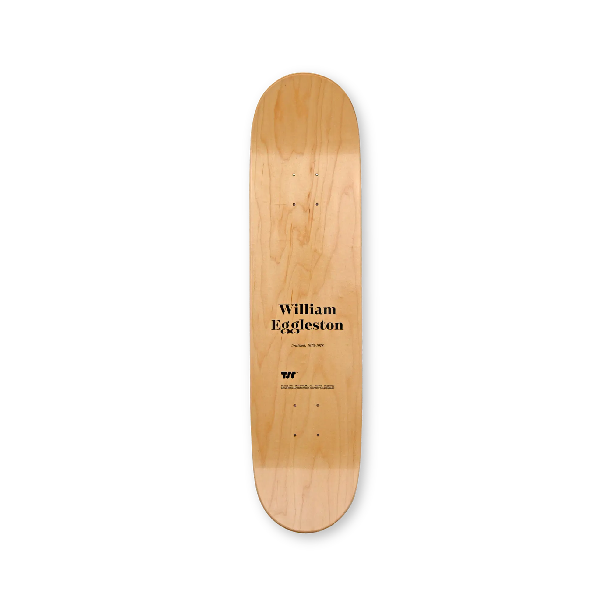 William EGGLESTON | Limited Edition Skateboards | THE SKATEROOM