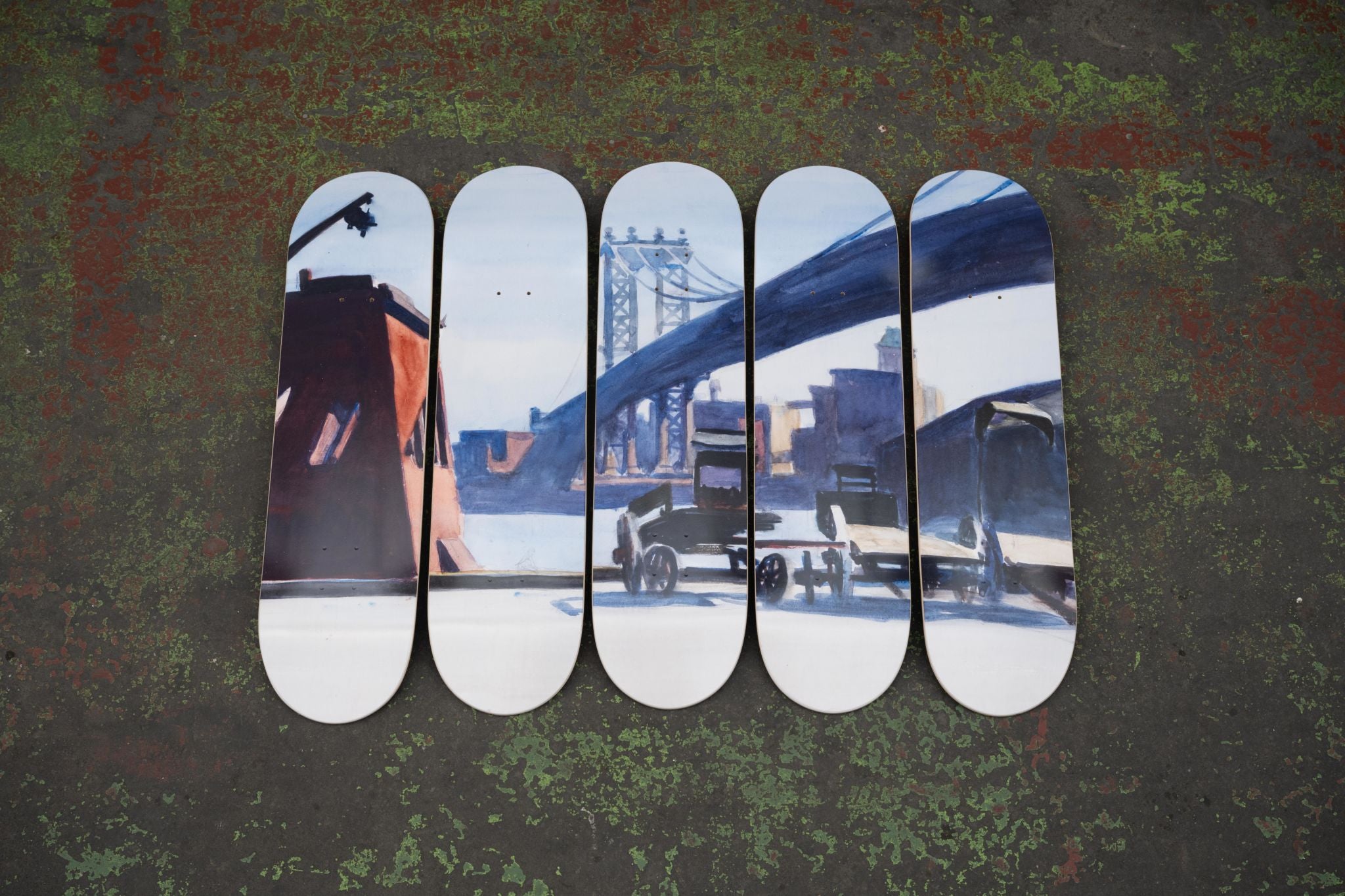 Taking New York with Edward HOPPER Collection with Whitney Museum & ARS –  THE SKATEROOM